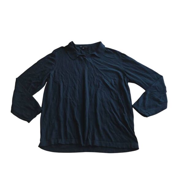 Robert Barakett mens Sz XL black long sleeve collared shirt - Picture 3 of 7